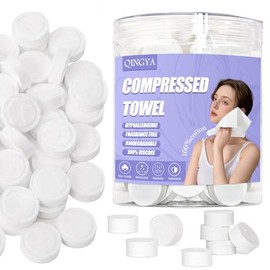 Paquete de 130 toallas comprimidas portátiles, mini toallas comprimidas, toallitas de mano, para uso al aire última intervensión, camping, viajes, deportes, belleza, hogar, toallitas de mano