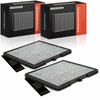Frankberg 2x Cabin Air Filter Pollen Filter with Activated Carbon