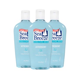 Seabreeze Deep Cleaning Facial Astringent for Sensitive Skin, 10 Fluid Ounce (Pack of 3) (SE03052WM)