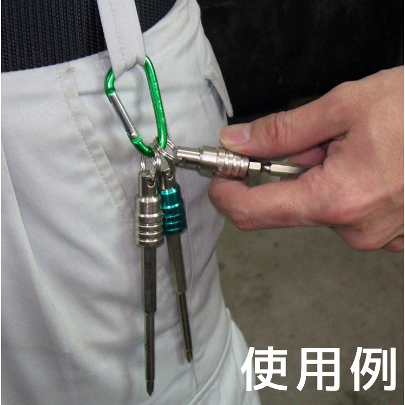 ENGINEER DR-62 Engineer Bit Pit Driver Bit Phone Holder Green