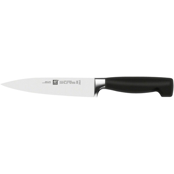 Zwilling Four Stars Slicing knife, Silver/Black