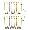 Large Safety Pins,15Pcs 63mm/2.5" Large Safety Pins Heavy Duty Metal