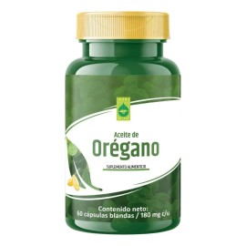 Aceite De Orégano 60 Capsulas Energreen Sabor Sin Sabor