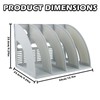 PTJJXA Folder Organiser A4, Desk Folder, Magazine Holder, Standing Folder,