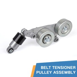 Baxzl 39092 Drive Belt Tensioner Assembly with Pulley for Honda Pilot 2006-2011 Accord 2008-2010 Accord Crosstour 2010 Odyssey 2005-2010 3.5L V6 Replaces 31170R70A01 31170RKB005 49439 89390 419-310