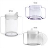 Providence Spillproof Independence 2-Handle Plastic Mug w/Lids - 9 oz,