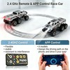 haomsj 1/64 Mini Rc Monster Truck 6x6 Off Road Remote