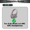 Adhiper Replacement Ear Pads for JLab JBuds Lux ANC Headphones,
