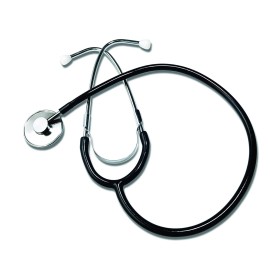 Labtron Lightweight Single Head Stethoscope Blood Pressure Medical Black Lot