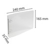 Exacompta - Ref. 51091E - Semi-rigid PP binder for index