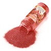 Aslanka 140g Holographic Glitter Powder, Gold Red Glitter Powder, Glitter