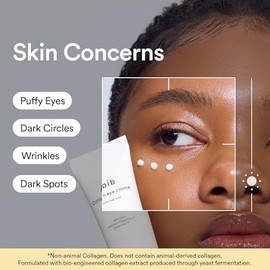 Abib Collagen Eye Crème Jericho Rose Tube for Dark Circles and Puffiness, Under Eye Fine Lines