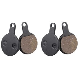 Futheda 2 Pairs of Bicycle Brake Pads, Resin and Semi-Metallic Disc Brake Pads Compatible with Tektro IOX.11 Novela MTB XC