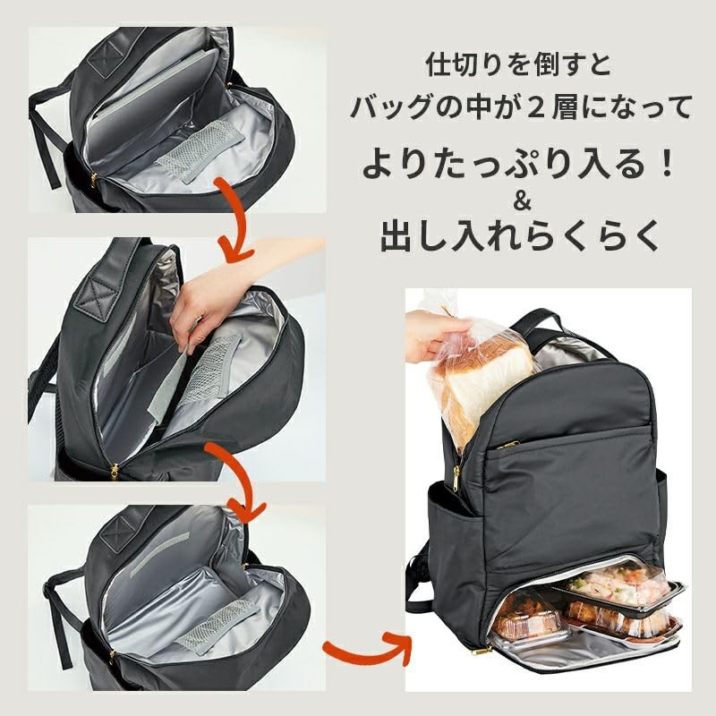 Cogit Convenient Sorting and Removing, Functional, Anti-Theft Pocket, Storage Capacity