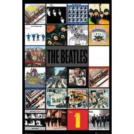 Tainsi ASHER Gift Beatles, Albums,Poster, Wood, Various - Matte poster Frameless Gift 11 x 17 inch(28cm x 43cm)-LS-108