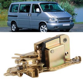 Door Lock Front Left, Car Accessories Metal Door Lock Front Left for T4 IV 1996-2003 701837015D Golden