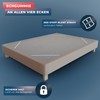WRAPPYBAG 180 x 200 cm Cotton Bed Cover with Elasticated