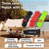KOMCLUB 4mm Reflective Guy Lines Tent Cords, Lightweight Camping Rope