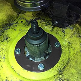 2 pcs 3/16" Mower Replace Deck Spindle Reinforcement Ring and Bolt For John Deere 42" LA125 LA130 LA140 LA145 LA155 LA165 LA100 LA105 LA110 LA115 LA120, L100 L110 L120, D100 D110 D130 D140 D160