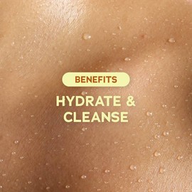 Tree Hut Golden Vanilla Foaming Gel Wash, Hydrating & Moisturizing Body Wash with Shea Butter & Natural Oils, Gentle Cleansing for Soft & Smooth Skin, Body Cleanser for Self-Care, 18 oz