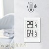 EnergyPower e-ink Display, Thermometer/Hygrometer, Electronic Paper, Easy to Read Like