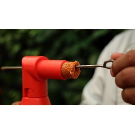 Kabab Maker for Perfect BBQ Skewers, Effortless Kebab Maker for Barbecue, Grilling, Camping, and Outdoor Events With 4 MM Skewers (Kebab Diameter 25 mm)