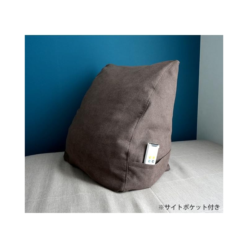 With 収納袋 布団収納 毛布収納 クションになる収納袋 背もたれになる 三角 収納 ブランケット タオルケット