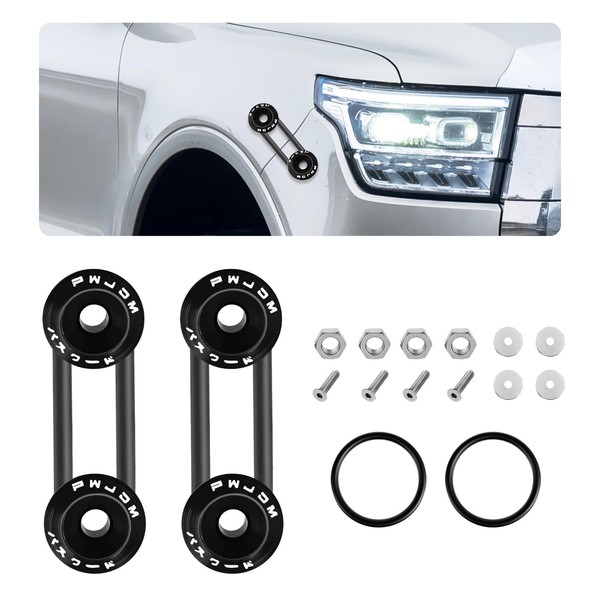 SHMZK Bumper Quick Release Fasteners Kit, Aluminum Alloy Washer Bolt