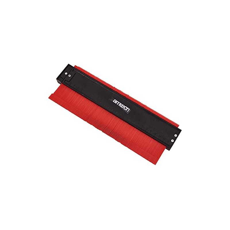 Amtech P3215 Magnetic Contour Gauge, Durable Non-Marking Measures, Ideal for