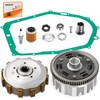 Clutch Kit Assembly w/Gasket + Clutch Basket for Yamaha Warrior