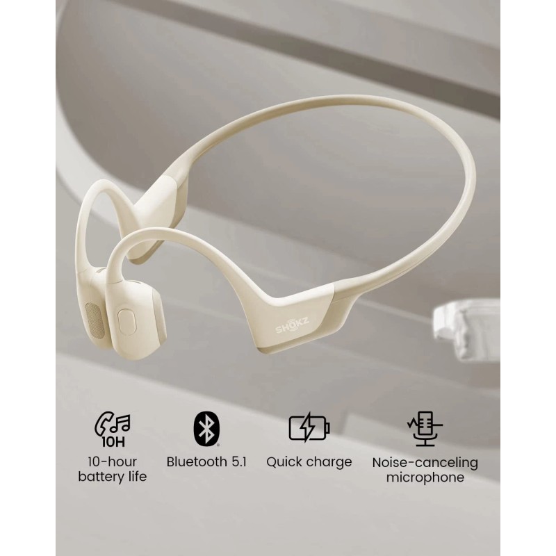 SHOKZ OpenRun Pro Mini - Premium Bone Conduction Open-Ear Bluetooth