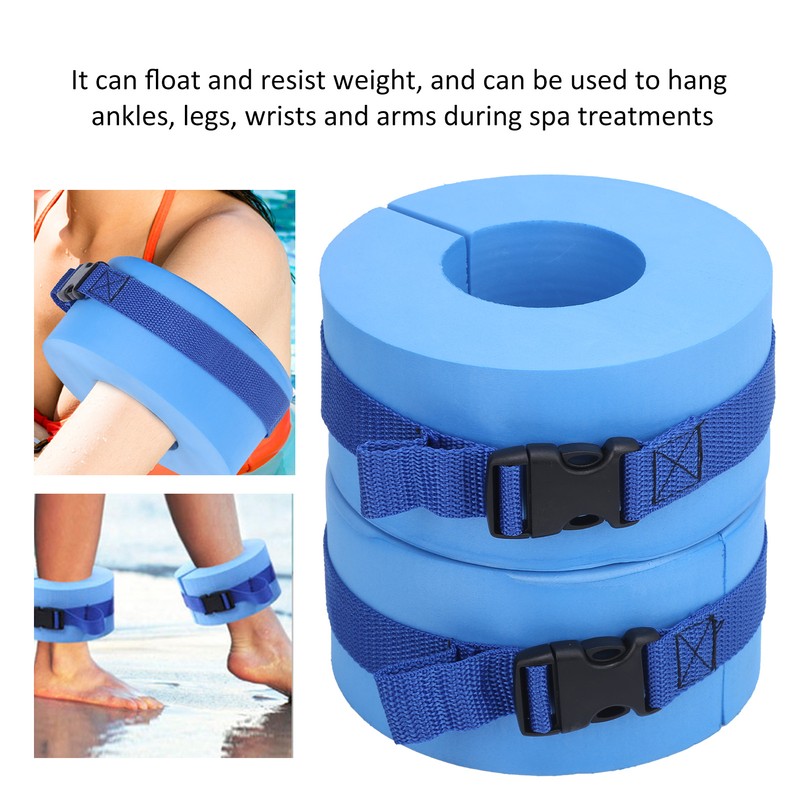 2pcs EVA Swim Cuffs Water Aerobics Float Ring Ankles Arms