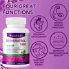 Resveratrol Supplement | Pure Trans-Resveratrol | 1480mg Per Serving |