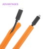 DMiotech 6m Wire Loom Split Tubing 12.7mm, Cord Protectors from