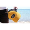 Surf Monkey Trucker Origins Adjustable Organic Cotton Baseball Cap, One Size, Mustard / Black, One size fits all