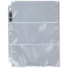 Ultra Pro 3-Pocket Platinum Page with 3-1/2" X 7-1/2" Pockets