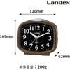 LANDEX YT5315 Table Clock, Alarm Clock, Constantly Lit, LED, Electronic