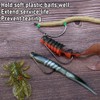 Alwonder 250-Pack Bait Stoppers Pegs Small Silicone Pegs for Pegging