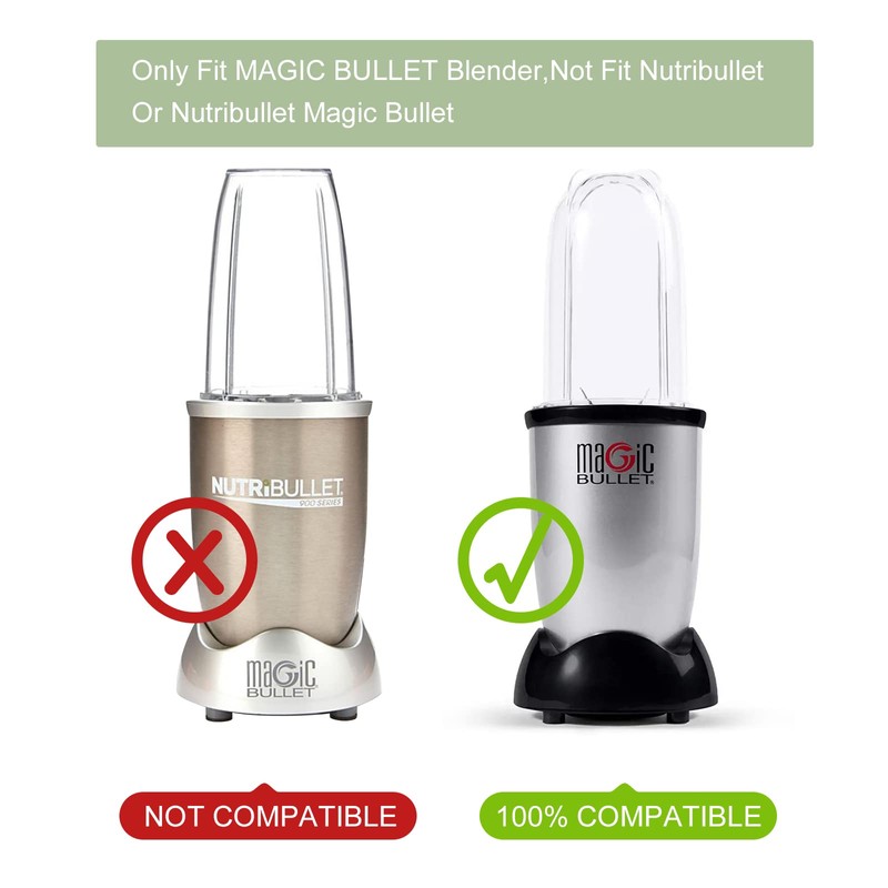 1-pack Magic Bullet Replacement Parts Cross Blades Compatible with Magic