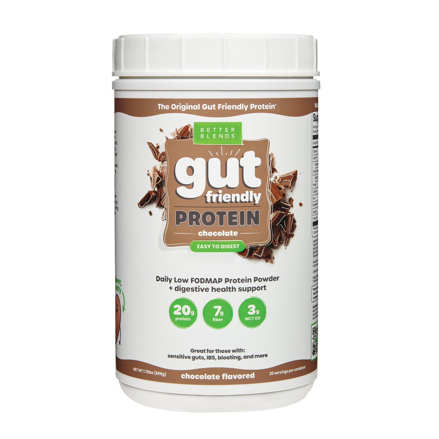 Better Blends Collagen Peptides and Oat Protein Powder- Low FODMAP ...