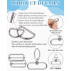 BPTRKOM Pack of 18 Bag Accessories Buckles - Bag Accessories