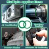 KEZE 595 Pcs Air Conditioning O Ring Kit,36 Size Seal