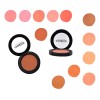 Rubor Mineral Blush Colorton Tono Del Maquillaje 8 Chedron