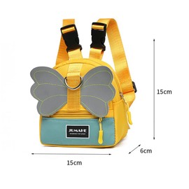 FUNAT Dog Backpack Harness for Dogs Self Carrier Dog Backpack Harness with Lead, Pet Harness Mini Carrier