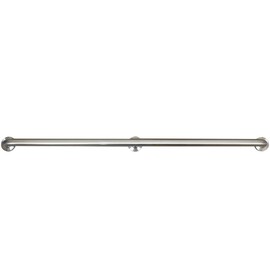 Grab Bar, 54 Inches, 1-1/2" Diameter, 1-1/2" Wall Clearance, Concealed Screws, Satin Stainless Steel by Stone Harbor Hardware