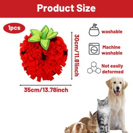 MXHBSTP Snuffle Mat For Dogs,Dog Snuffle Mat, for Puppies,Used for Training and Entertainment to Promote Healthy Interaction Between Pets and Their Owners