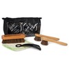 Florsheim Mens Deluxe Travel Pack Pro Shine Kit Black One