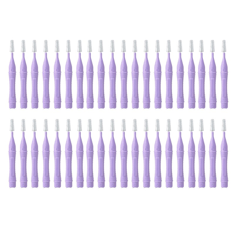 40pcs Interdental Brushes Prevent Decay Remove Bad Breath Teeth Brace