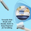 D&S* MART Soap Dispensing Dish Brush, Kitchen Brush for Pot