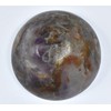 3.1" 68g Purple Orange Amethyst Carved into Bowl Polished Natural